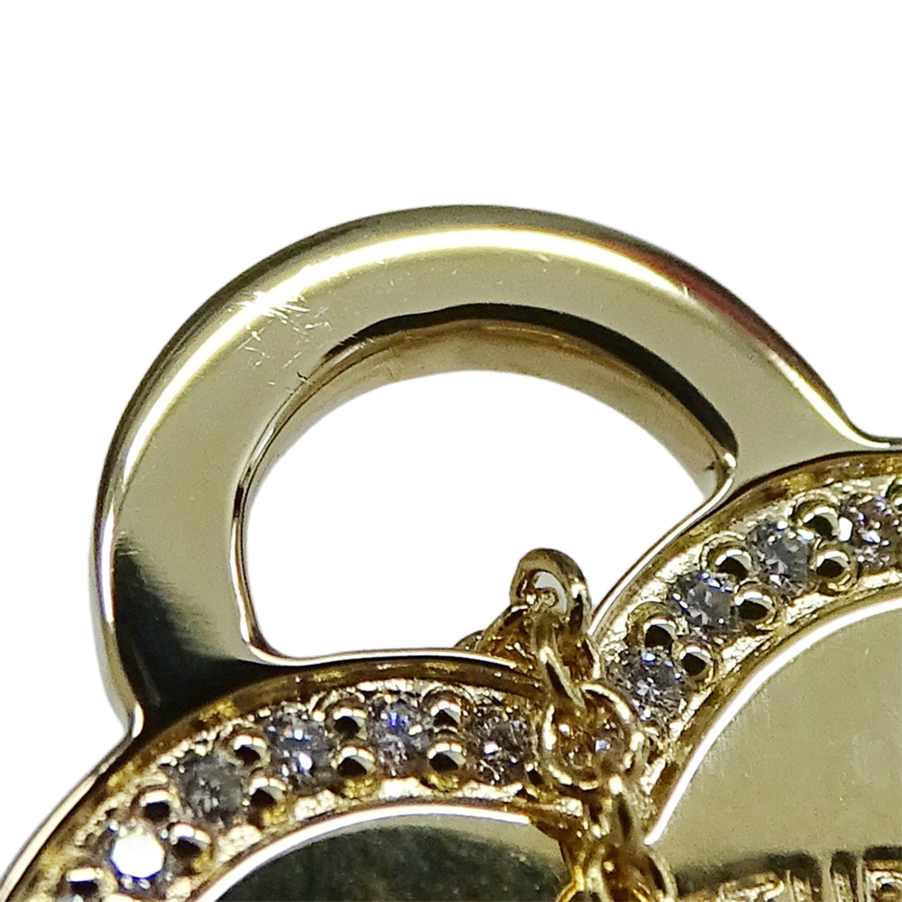 Tiffany & Co. Women's Necklace, 750YG Diamond, Return to Heart Tag, Yellow Go... - Picture 9 of 13